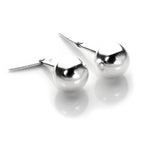 Sterling Silver Andralok Ball Stud Earrings 3mm - 6mm