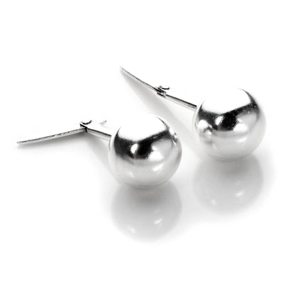 Sterling Silver Andralok Ball Stud Earrings 3mm - 6mm