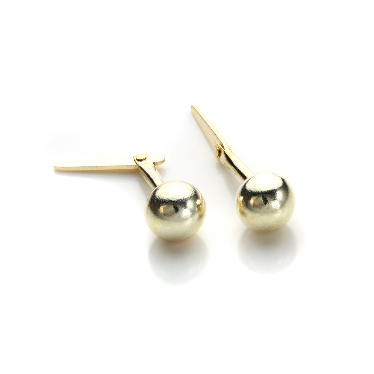 Andralok 9ct Yellow Gold Stud Earrings