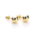 9ct Gold 7mm - 8mm Stud Earrings