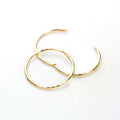 9ct Yellow Gold Hoop Earrings