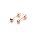 9ct Rose Gold Stud Earrings
