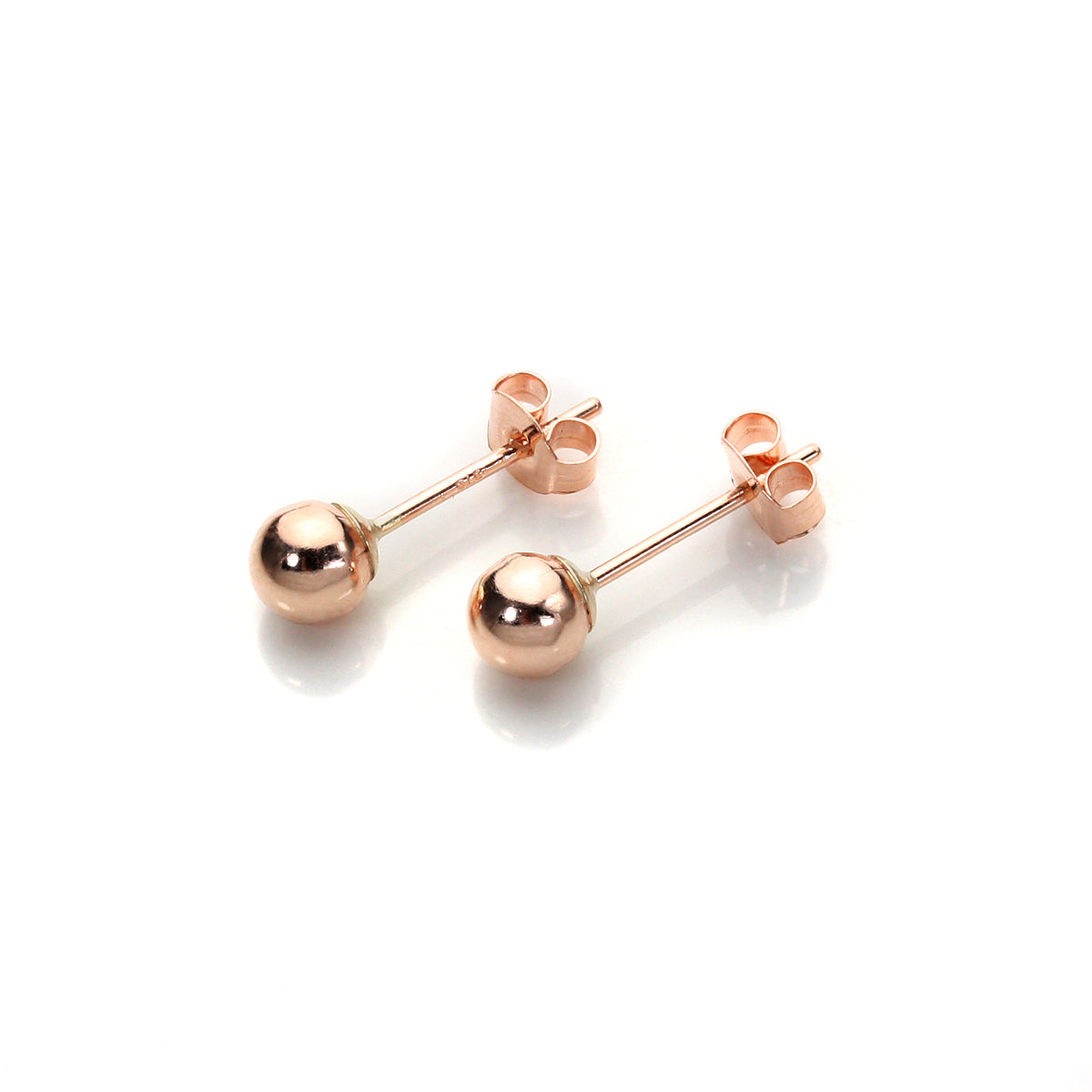 9ct Rose Gold Stud Earrings
