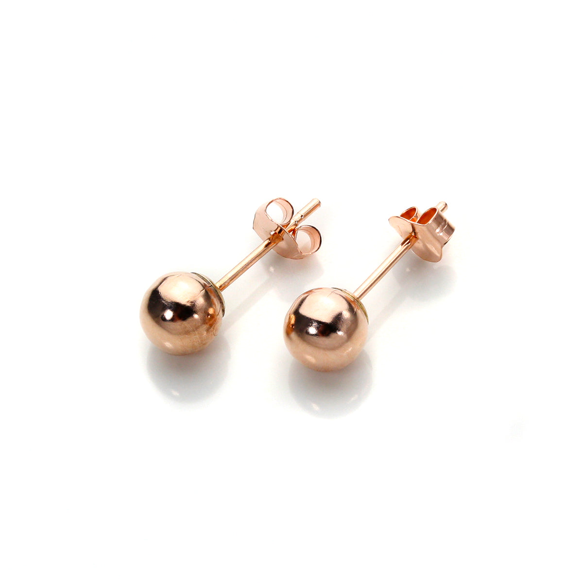 9ct Rose Gold Stud Earrings