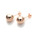 9ct Rose Gold Stud Earrings