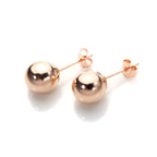 9ct Rose Gold Stud Earrings
