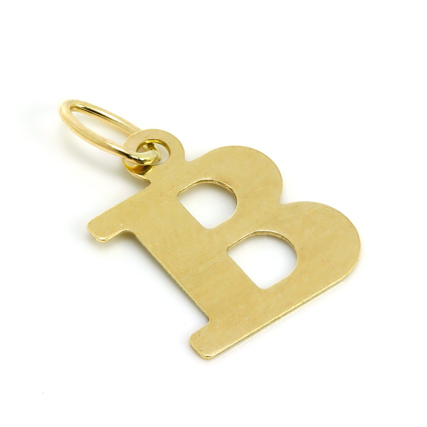 Lightweight Small 9ct Gold Initial Letter Charms A - Z