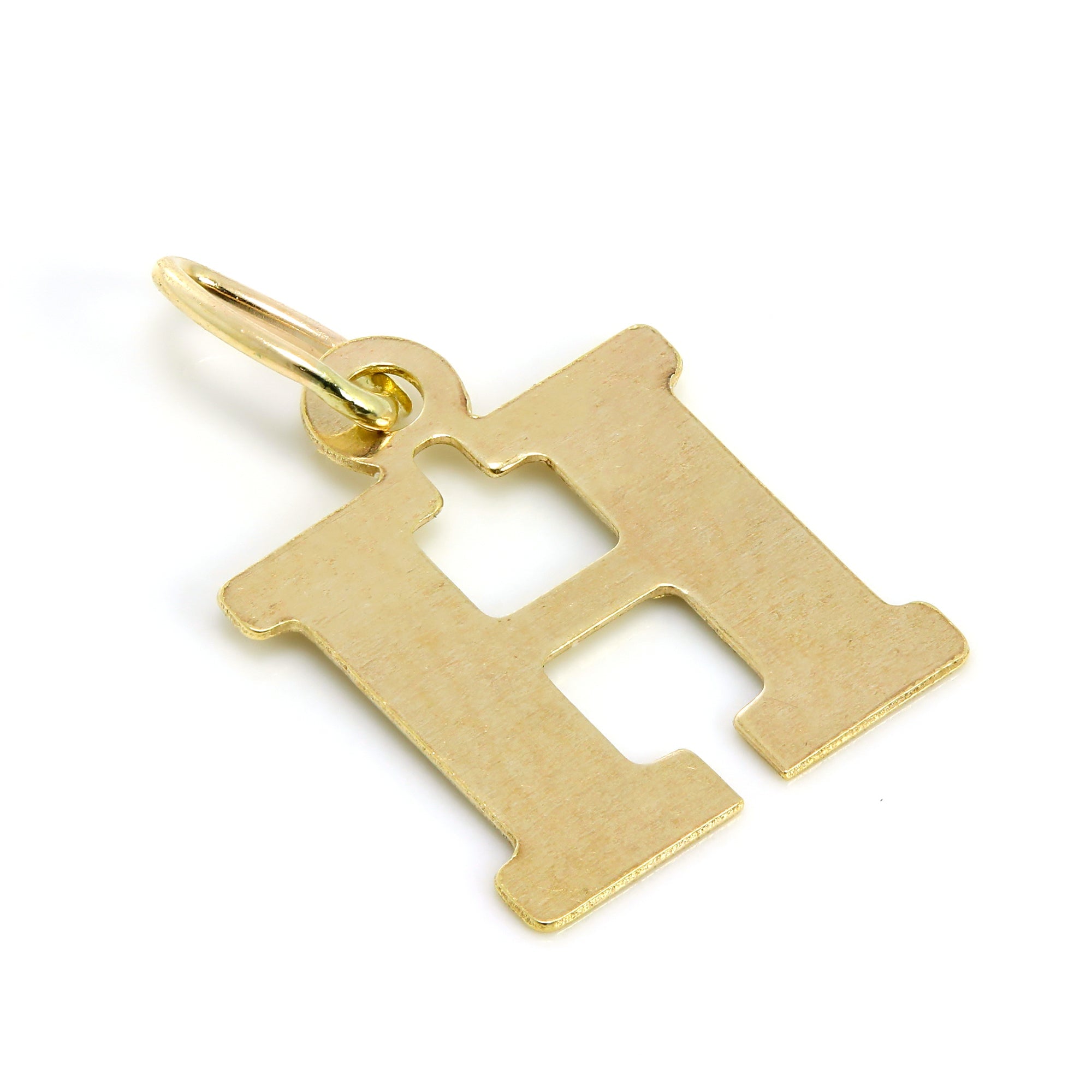 Lightweight Small 9ct Gold Initial Letter Charms A - Z