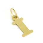 Lightweight Small 9ct Gold Initial Letter Charms A - Z
