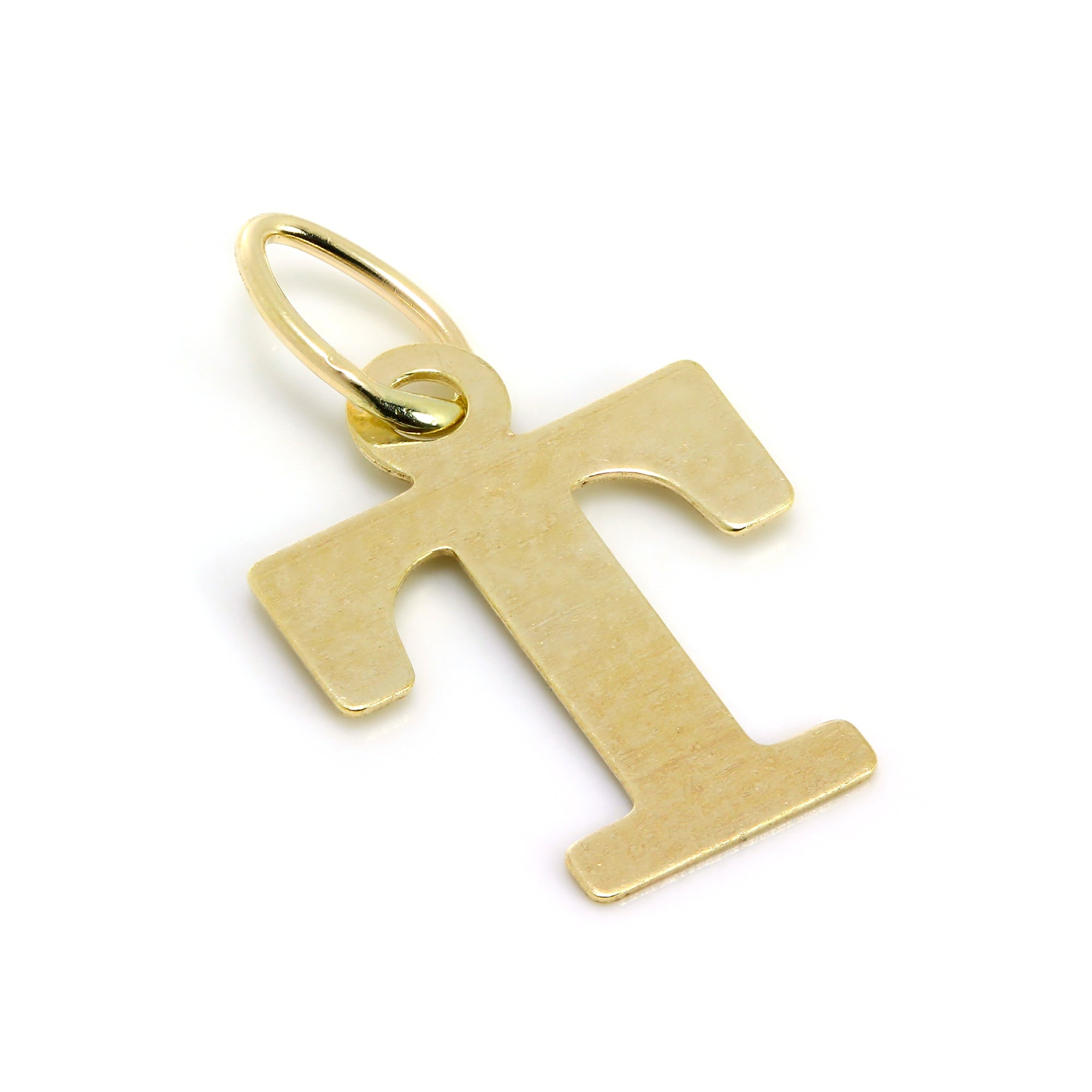 Lightweight Small 9ct Gold Initial Letter Charms A - Z