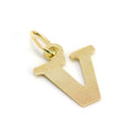 Lightweight Small 9ct Gold Initial Letter Charms A - Z