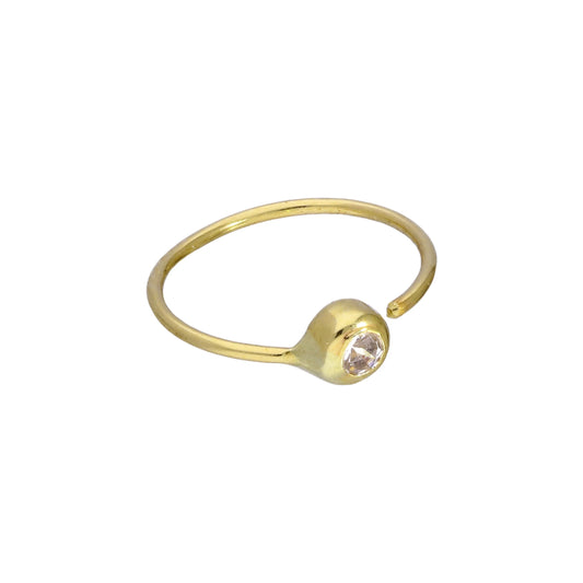 9ct Gold 24Ga Nose Ring - jewellerybox