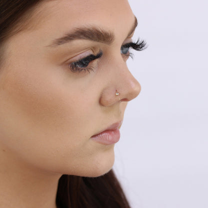 9ct Gold 23Ga Nose Ring