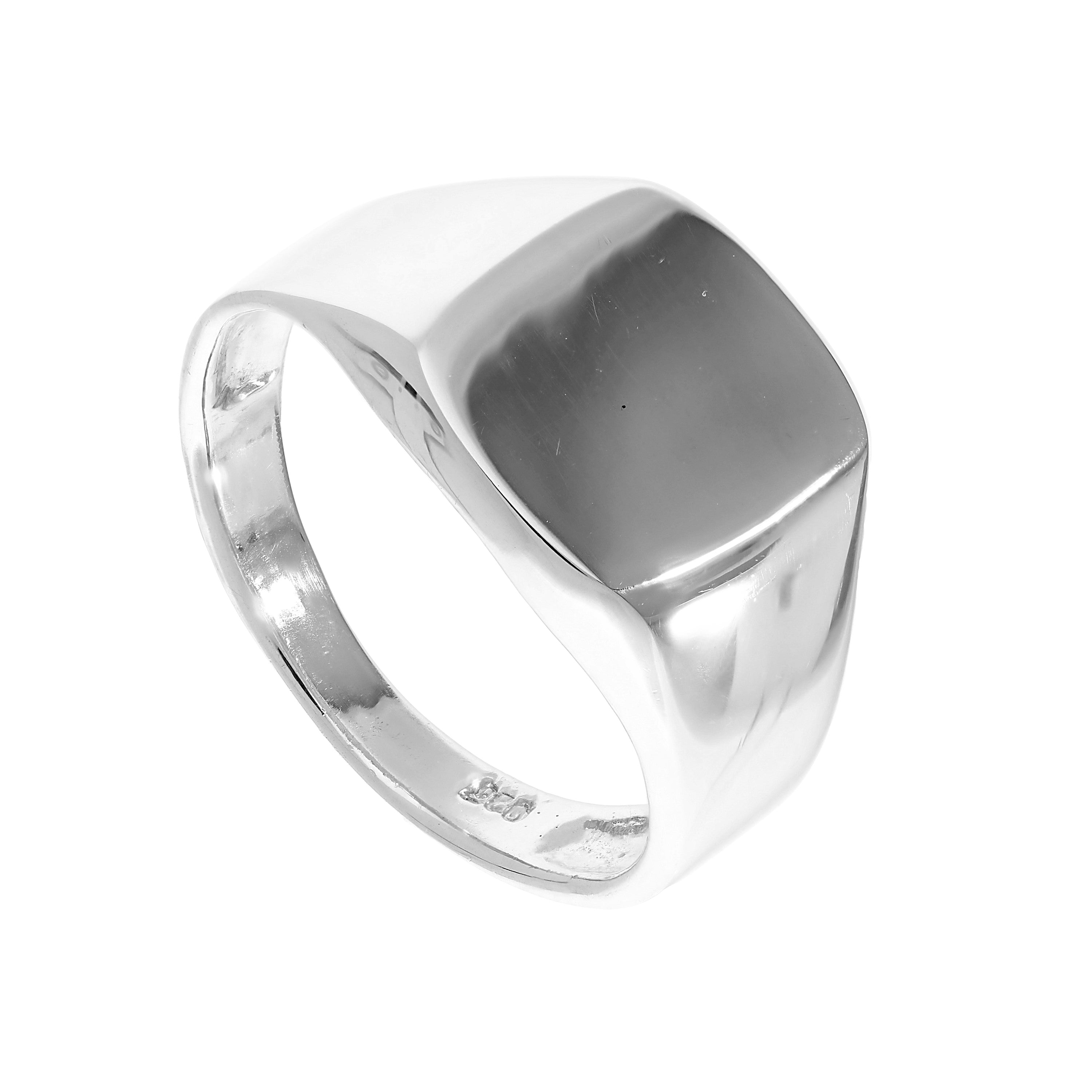Sterling Silver Signet Ring | jewellerybox