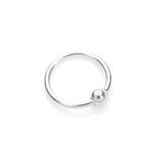 Sterling Silver BCR Nose Ring