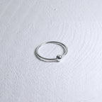 Sterling Silver BCR Nose Ring