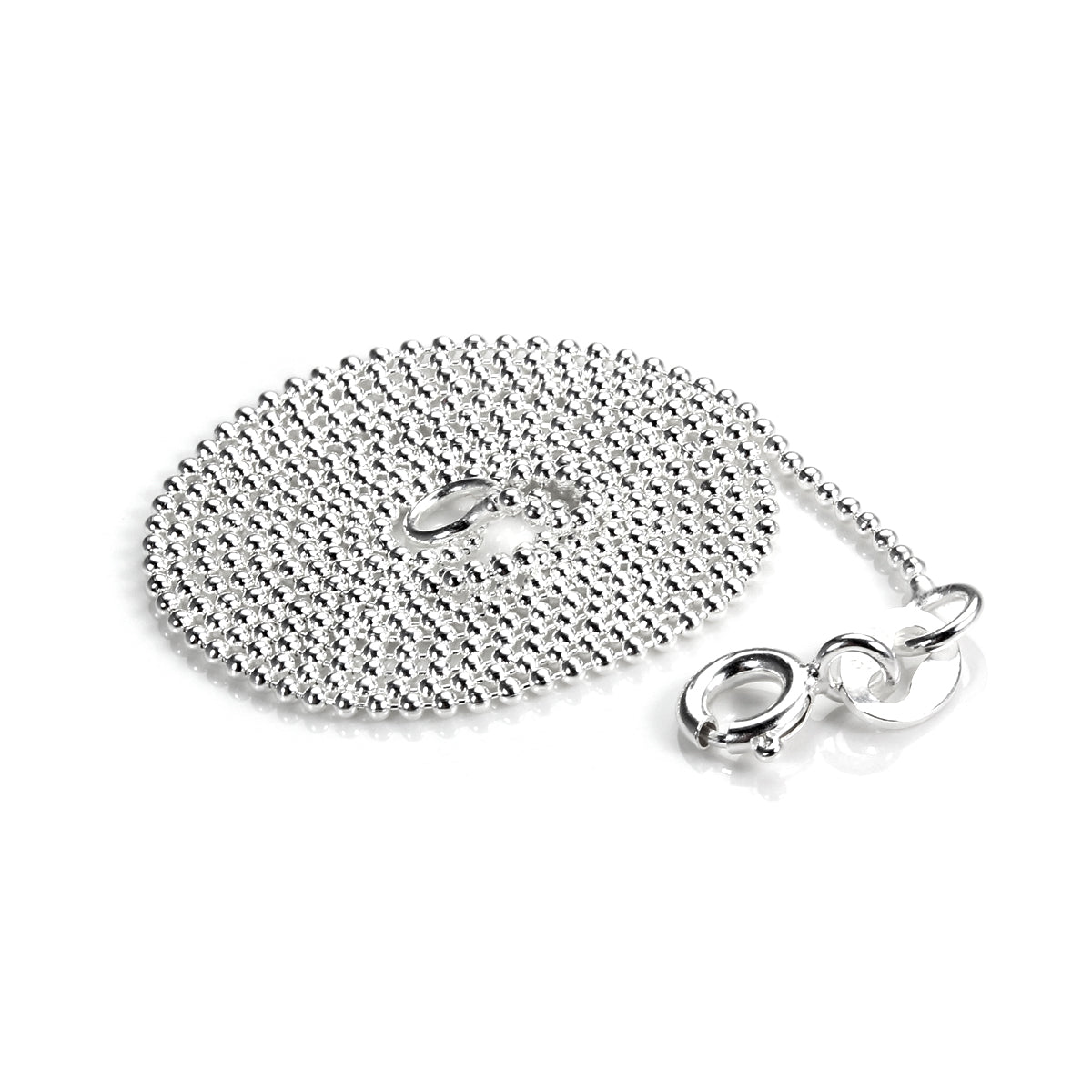 Sterling Silver 1mm Bead Chain