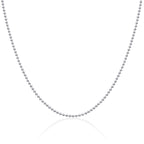 Sterling Silver 2mm Bead Chain