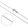 Sterling Silver Diamond Cut Curb Chain 28 Inches