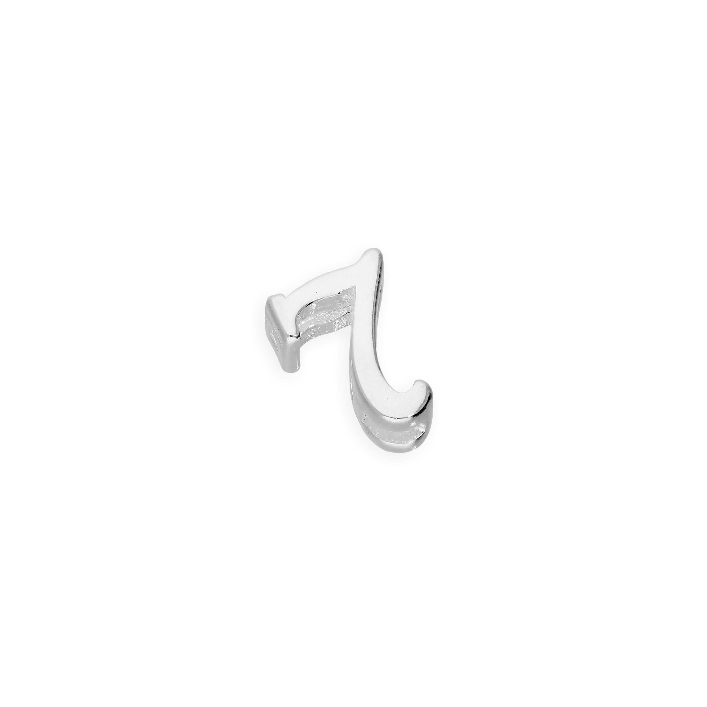 Sterling Silver Floating Birthday Number Charms 0 - 9
