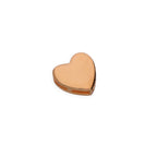 Rose Gold Plated Sterling Silver Floating Heart Charm