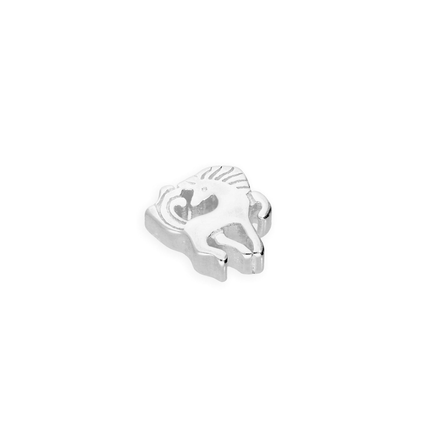 Sterling Silver Floating Horse Charm