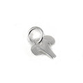 Small Sterling Silver 2D Signs of the Zodiac Symbol Charms