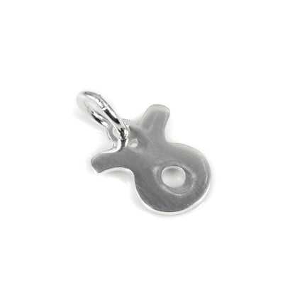 Small Sterling Silver 2D Signs of the Zodiac Symbol Charms
