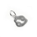 Small Sterling Silver 2D Signs of the Zodiac Symbol Charms