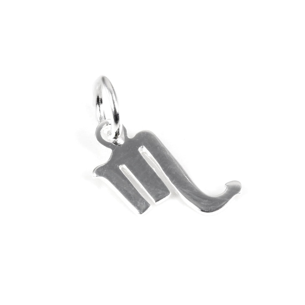 Small Sterling Silver 2D Signs of the Zodiac Symbol Charms