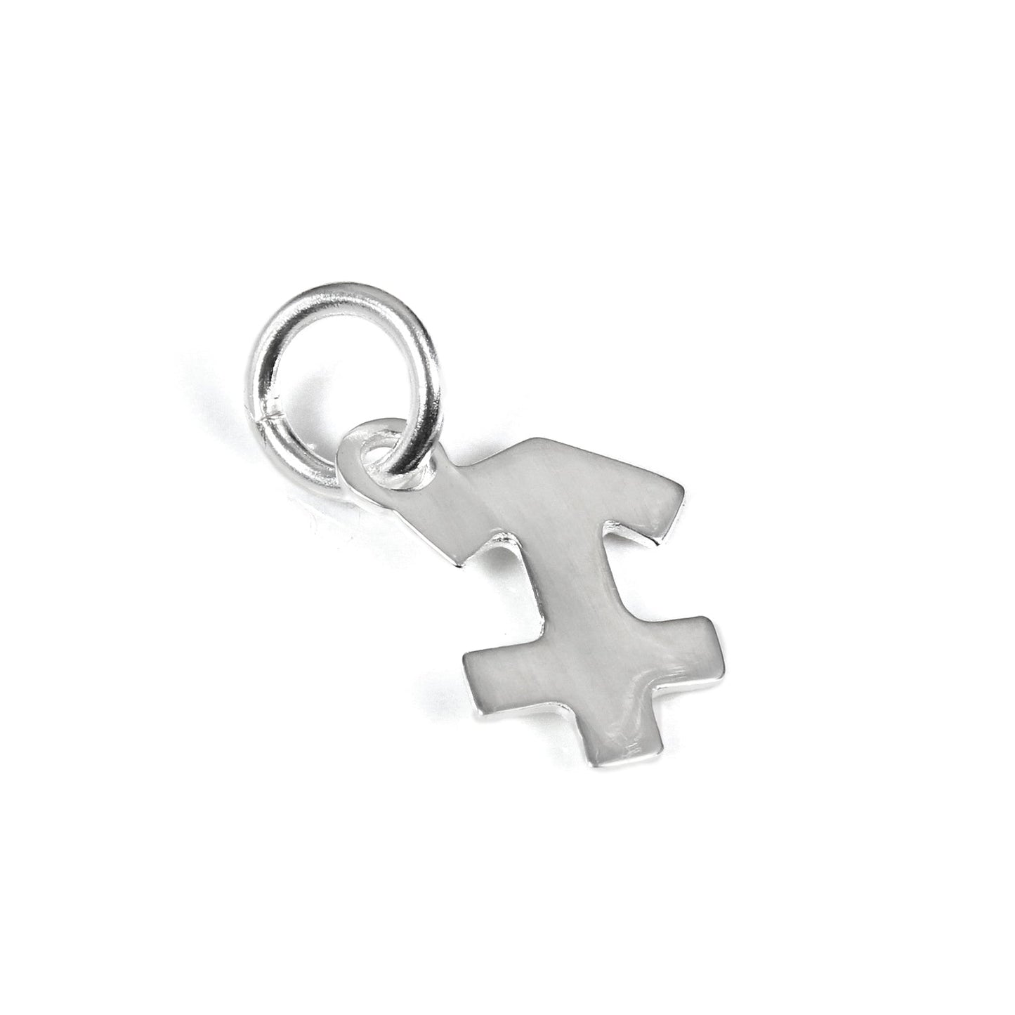 Small Sterling Silver 2D Signs of the Zodiac Symbol Charms