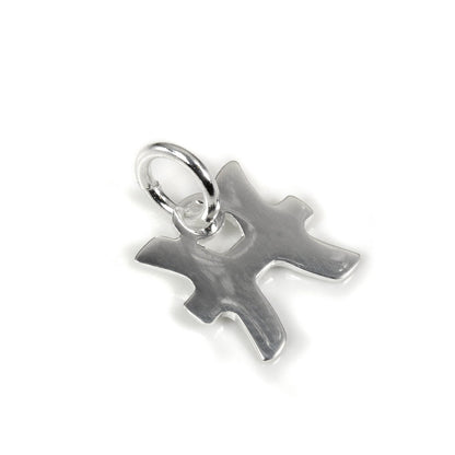 Small Sterling Silver 2D Signs of the Zodiac Symbol Charms