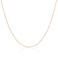 Gold Plated Sterling Silver Fine Diamond Cut Curb Chain