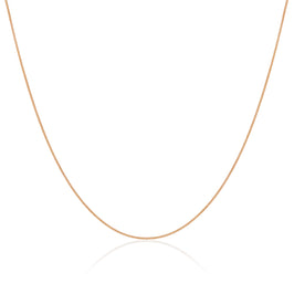 Gold Plated Sterling Silver Fine Diamond Cut Curb Chain