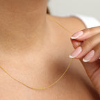 Gold Plated Sterling Silver Fine Diamond Cut Curb Chain
