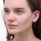 Sterling Silver Star Stud Earrings