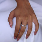 Sterling Silver Cat Ears Midi Toe Ring