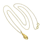 9ct Gold Boxing Glove Pendant Necklace 16 - 20 Inches