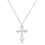Sterling Silver Large Cross Pendant