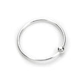 Sterling Silver BCR Nose Ring