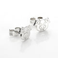 Sterling Silver Cute Pig Stud Earrings