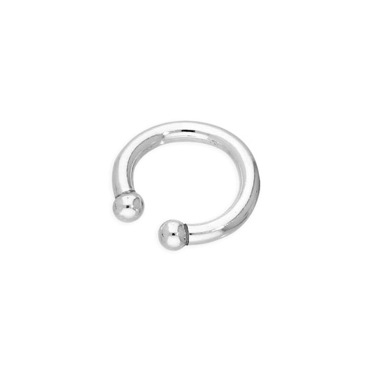 Sterling Silver 15Ga Septum Cheater Nose Ring