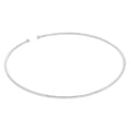 Sterling Silver 13cm Torque Choker