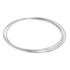 Sterling Silver Maidens Triple Russian Bangle
