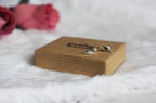 Sterling Silver Lightning Bolt Stud Earrings