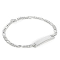 Sterling Silver 6 Inch ID Plate Bracelet