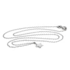 Sterling Silver Star Pendant Necklace on 18 Inch Chain