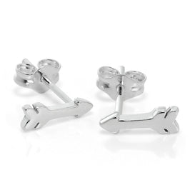 Small Sterling Silver Arrow Stud Earrings