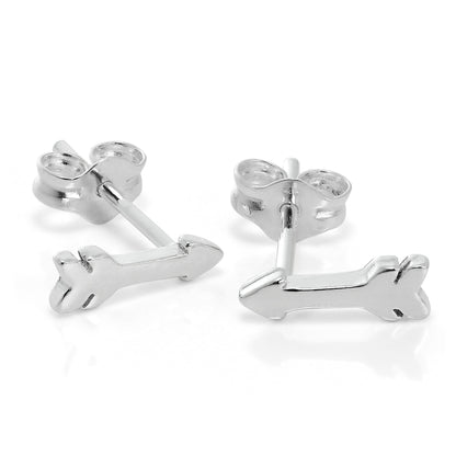 Small Sterling Silver Arrow Stud Earrings