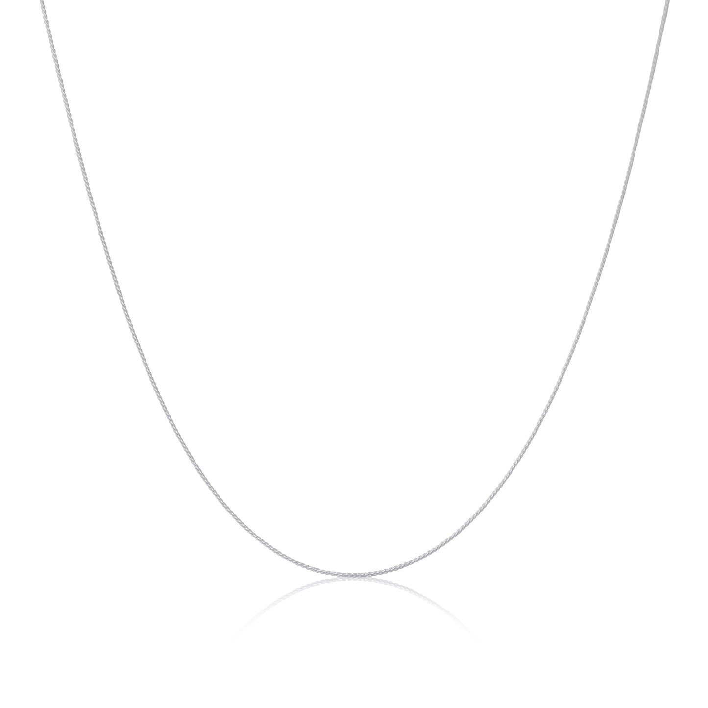 Fine Sterling Silver Foxtail Chain Necklace 14 - 28 Inches